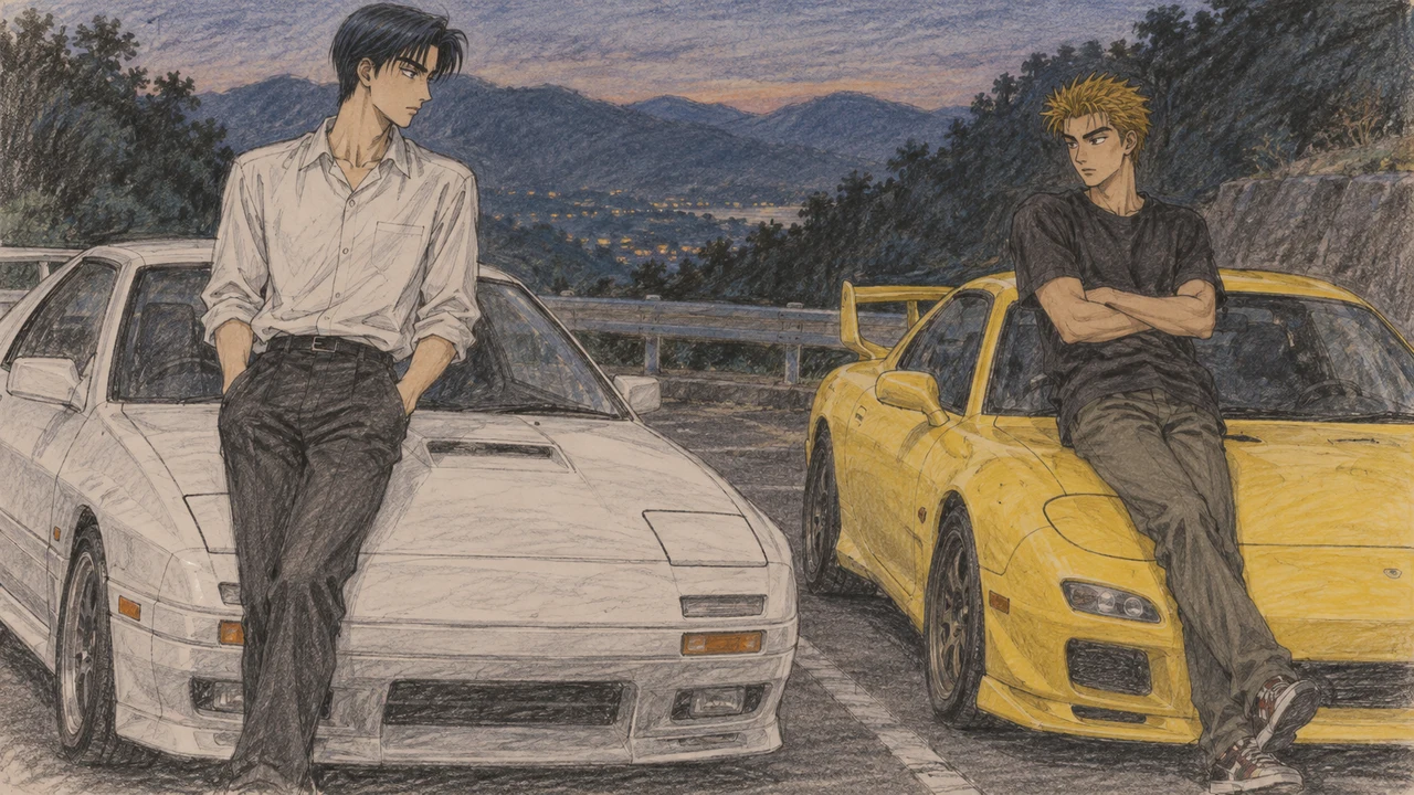 【頭文字D】高橋涼介のチームDは金持ちすぎる？学生が親の金で遠征する描写とプロジェクトD編への賛否