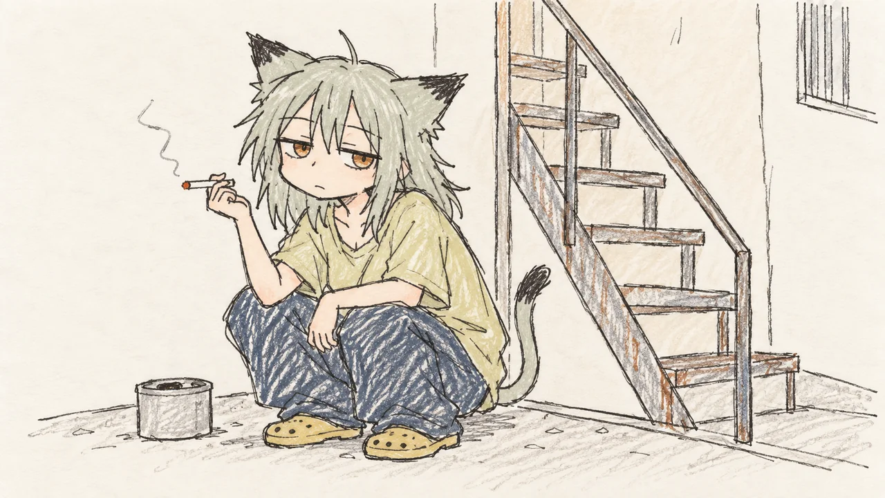 【ヤニねこ】獣人の寿命や「子供は必ず獣人」の設定は人類滅亡レベル？アニメの世界観を考察する声